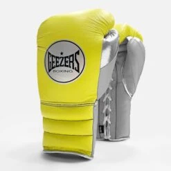 Geezers Halo Training/Sparring Boxing Gloves - Lace -Venu Boxing Shop halo live images lace yellow