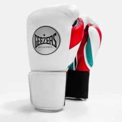 Geezers Halo Training/Sparring Boxing Gloves - Velcro -Venu Boxing Shop halo live images velcro white red green