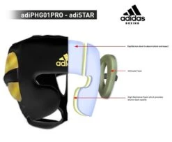 Adidas AdiStar Pro Headguard -Venu Boxing Shop head guard specs