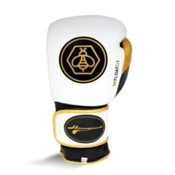 Honey Punch Float G1 Series Pro Spar Boxing Gloves -Venu Boxing Shop honey punch white 1