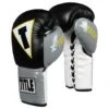 TITLE Icon I-Tech Lace Training Gloves -Venu Boxing Shop iitgl bk wh gr 01 1