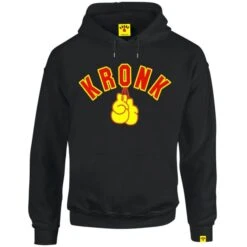 Kronk Gloves Applique Hoodie 12 Kronk Gloves Applique Hoodie -Venu Boxing Shop kronk gloves hoodie black 1