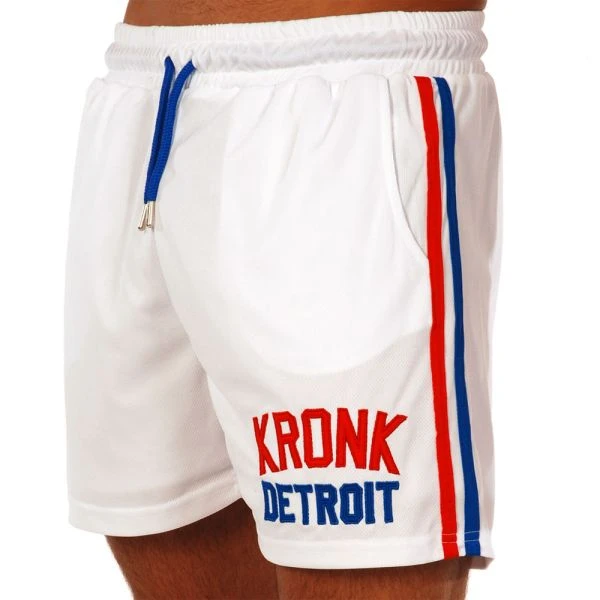 Kronk Iconic Detroit Applique Lined Shorts - Image 6