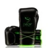 Fly Superlace X Boxing Gloves -Venu Boxing Shop lace black green 1