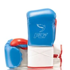 Fly Superlace X Boxing Gloves -Venu Boxing Shop lace blue 1 4