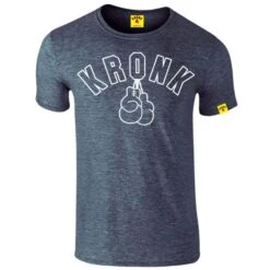 Kronk Gloves Outline Slim Fit T-Shirt -Venu Boxing Shop outline tee navy