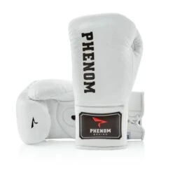 Phenom Boxing Elite RSF-210 Professional Fight Gloves -Venu Boxing Shop phenom boxing elite rsf 210 professional fight gloves white 1