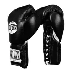 Pro Mex Pro Boxing Gloves V3.0 - Lace -Venu Boxing Shop pmtgl3 bk wh 01 3