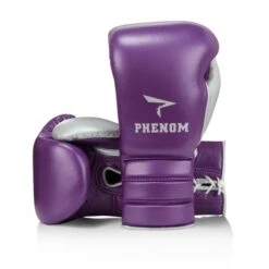 Phenom Boxing SG-202 Sparring Gloves - Lace -Venu Boxing Shop purple 1 1