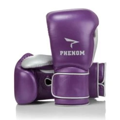 Phenom Boxing SG-202S Sparring Gloves - Velcro -Venu Boxing Shop purple v 1