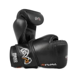 Rival RB50 Inteli-Shock Compact Bag Gloves -Venu Boxing Shop rb50 black 2