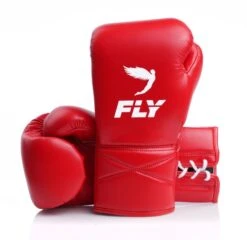 Fly Superlace X Boxing Gloves -Venu Boxing Shop red glove