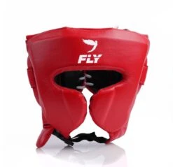 Fly Knight X Headguard -Venu Boxing Shop red headguard