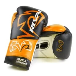 Rival RFX Guerrero Fight Boxing Gloves - SF -Venu Boxing Shop rfx guerrero 2013 black orange white 1 1 2 4 1 1 1