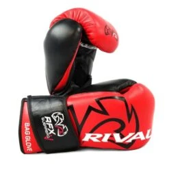 Rival RFX Guerrero Bag Boxing Glove With Velcro Strap - HDE -Venu Boxing Shop rfxgv hdef red black 2
