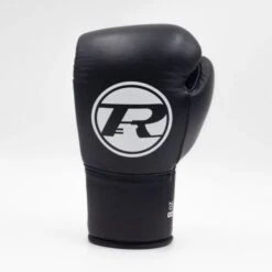 Ringside RS2 Pro Contest Boxing Gloves -Venu Boxing Shop ringside rs2 pro contest boxing gloves black 1