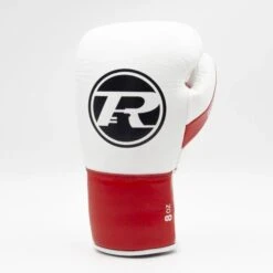 Ringside RS2 Pro Contest Boxing Gloves -Venu Boxing Shop ringside rs2 pro contest boxing gloves white red 1