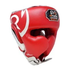 Rival RHG100 Boxing Headguard -Venu Boxing Shop rival rhg100 red silver