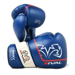 Rival RS2V-2.0 High Performance Spar Boxing Gloves -Venu Boxing Shop rs2v 2 blue