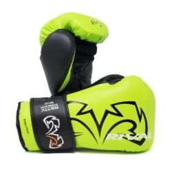 Rival RS11V-Evolution Velcro Sparring Boxing Gloves -Venu Boxing Shop rv137 lime