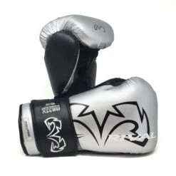 Rival RS11V-Evolution Velcro Sparring Boxing Gloves -Venu Boxing Shop rv137 silver