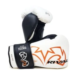Rival RS11V-Evolution Velcro Sparring Boxing Gloves -Venu Boxing Shop rv137 white 1 2