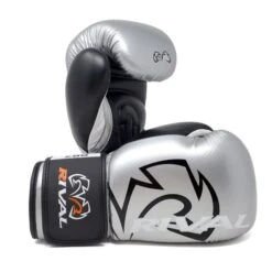 Rival RB-7 Fitness Bag Boxing Gloves -Venu Boxing Shop rv155 silver a