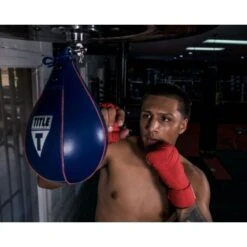 TITLE Leather Super Fast Speed Bag -Venu Boxing Shop sbl bl 1 5