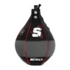 SCYntz Leather Speed Bag -Venu Boxing Shop scyntz leather speed bag black grey 1