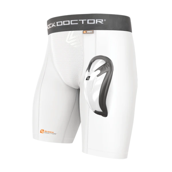 Shock Doctor Core Compression Shorts With BioFlex Cup 3 Shock Doctor Core Compression Shorts With BioFlex Cup
