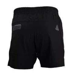 Ringside Training Short - Black -Venu Boxing Shop short back
