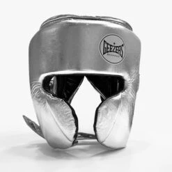 Geezers Elite Pro Headguard 2.0 -Venu Boxing Shop silver cheek
