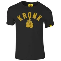 Kronk Gloves Slim Fit T-Shirt -Venu Boxing Shop slim fit black