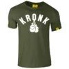 Kronk Gloves Slim Fit T-Shirt -Venu Boxing Shop slim fit green