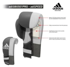 Adidas AdiSpeed Boxing Gloves - Velcro 21 Adidas AdiSpeed Boxing Gloves - Velcro -Venu Boxing Shop speed specs 1