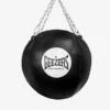 Geezers Elite Pro Leather Super Heavy Wrecking Ball -Venu Boxing Shop super heavy wrecking black