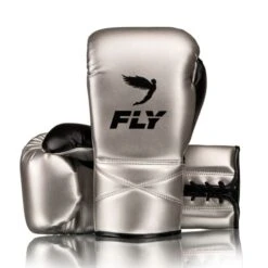 Fly Superlace X Boxing Gloves -Venu Boxing Shop superlace x silver 1