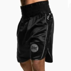 Suzi Wong X Geezers Satin/Sequin Boxing Shorts -Venu Boxing Shop sw1710 black 1