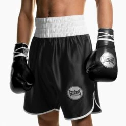 Suzi Wong X Geezers Contrast Satin Boxing Shorts