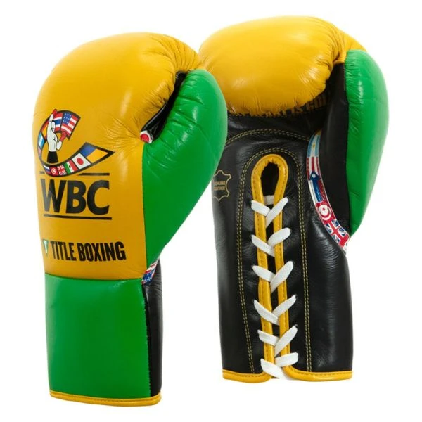 TITLE WBC Jose Sulaiman Leather Fight Gloves 4 TITLE WBC Jose Sulaiman Leather Fight Gloves - Image 2