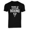 TITLE Boxing Classic T-Shirt -Venu Boxing Shop tbts02 bk 1 2