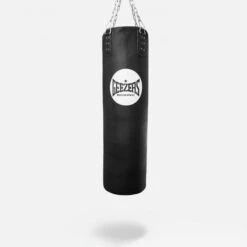 Geezers Elite Pro Traditional Impact Leather Punch Bag - 4ft -Venu Boxing Shop traditional 4ft black