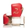 Fly Superloop Lightning Boxing Gloves -Venu Boxing Shop velcro red gold 1