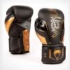 Venum Elite Evo Boxing Gloves -Venu Boxing Shop venum elite evo glove black bronze 1