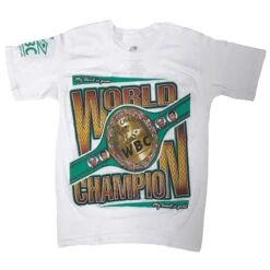 WBC 2015 Championship Belt T-shirt 5 WBC 2015 Championship Belt T-shirt -Venu Boxing Shop wbc 2015 championship belt t shirt white