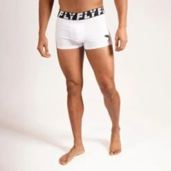 Fly Icon Boxer Shorts -Venu Boxing Shop white black 1 3
