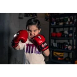 TITLE Boxing Youth Bag Gloves -Venu Boxing Shop ytbbg rd bk